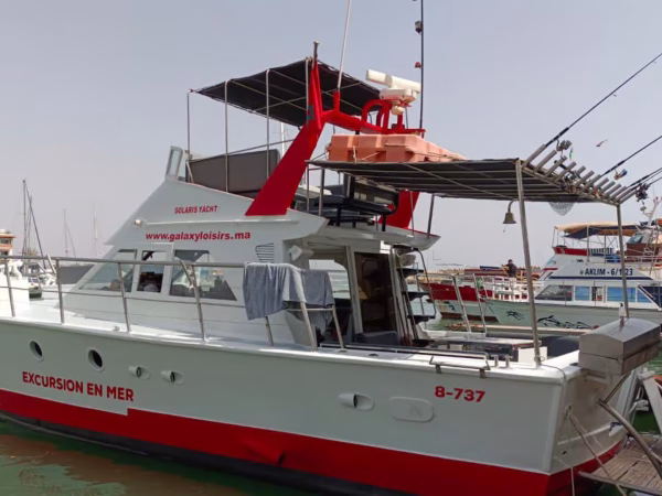 Agadir : balade en bateau avec déjeuner, pêche et jetski