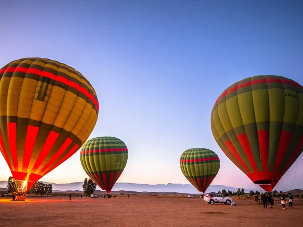Agadir : vol en montgolfière au lever du soleil avec petit-déjeuner