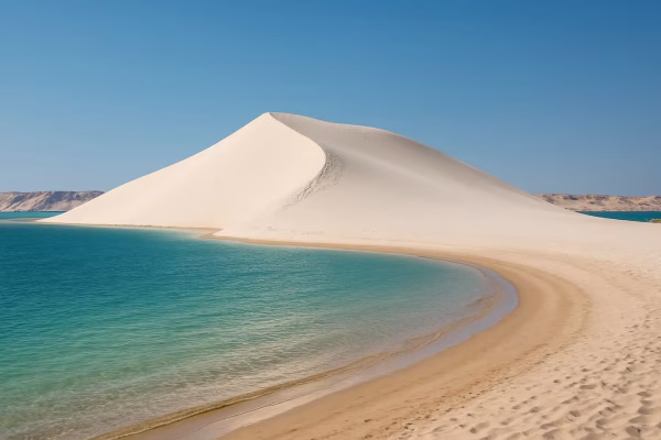 Dakhla : Demi journée Dune Blanche, source chaude d’Asmaa & déjeuner sur la lagune